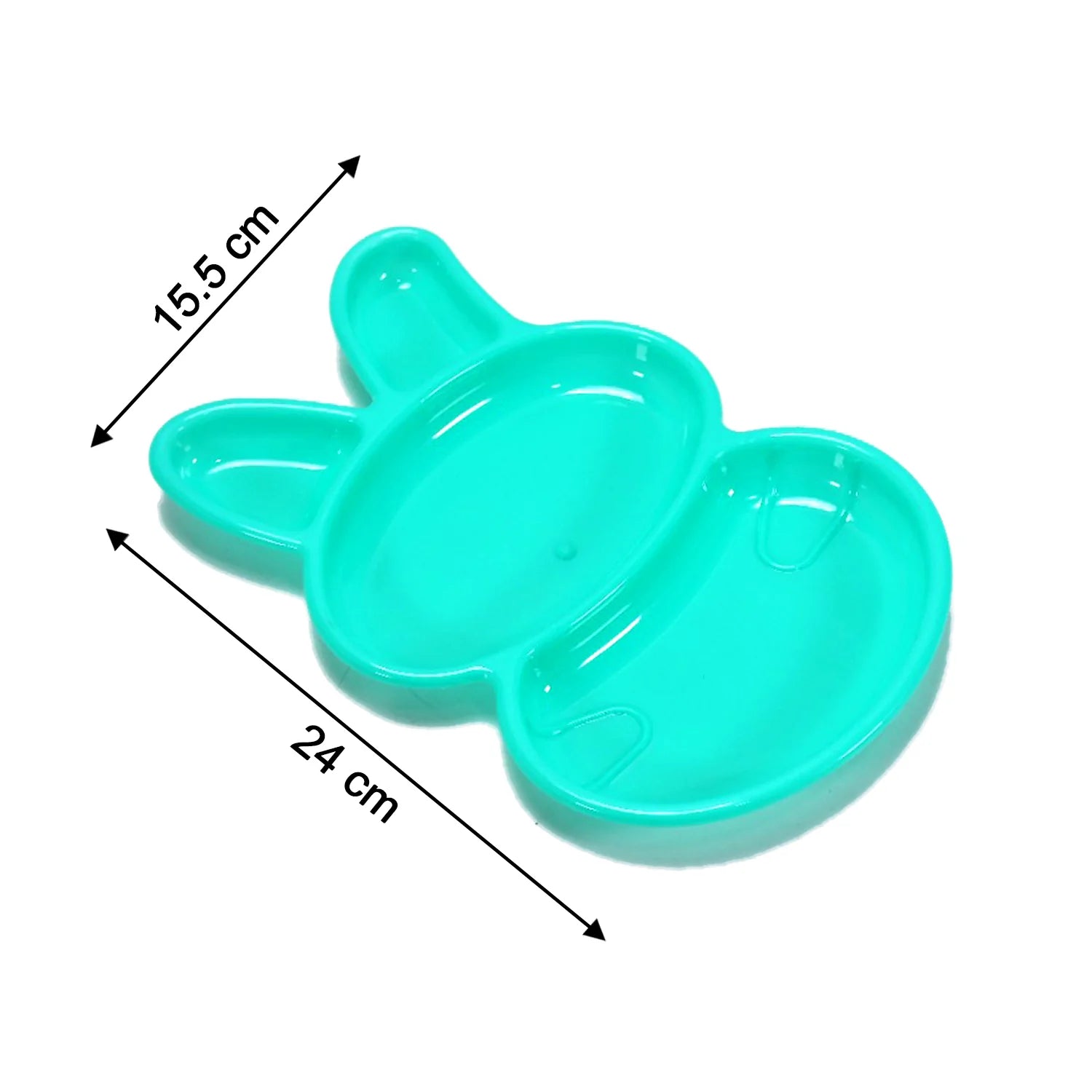 7101 Rabbit Shape Dish 6 pcs For Kids (multicolor) DeoDap 7101 Rabbit Shape Dish 6 pcs For Kids (multicolor) DeoDap